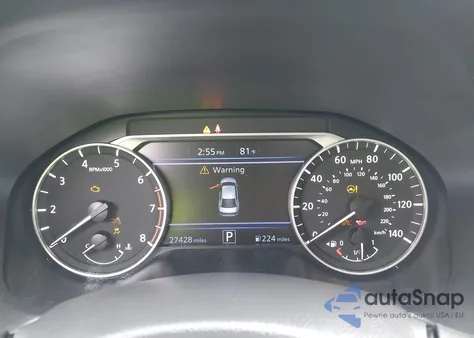 2022 Nissan Altima Sr Fwd from USA, damaged, VIN 1N4BL4CV6NN393372